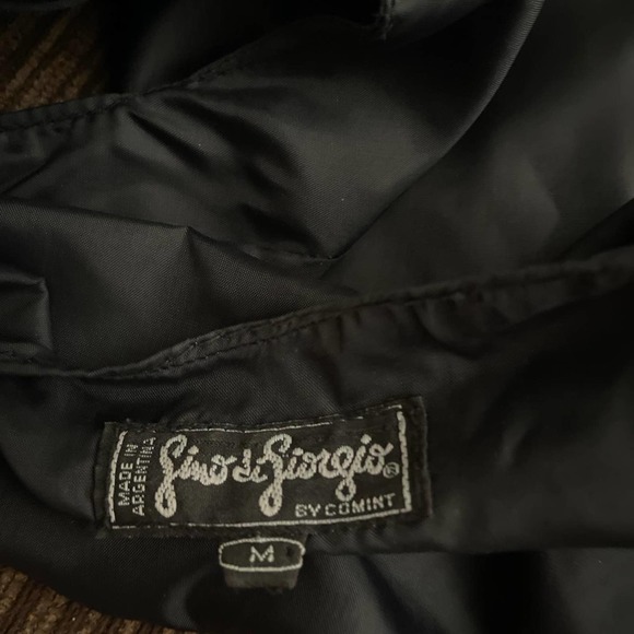 Vintage Black Leather Vest by Gino di Giorgio - Picture 6 of 6